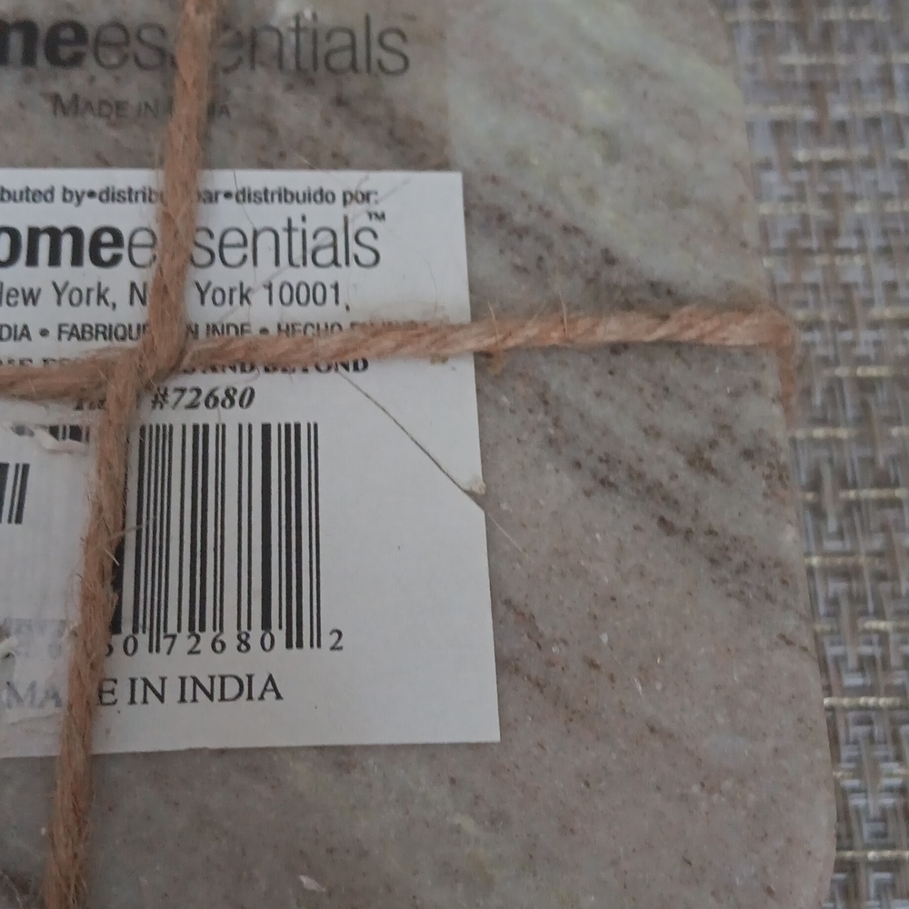New.4 beautiful stone coasters. - Picture 6 of 6